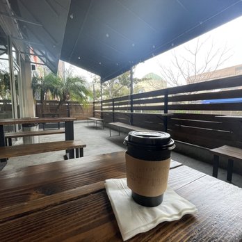 3Thyme - latte ($5.25 + $1 almond milk) - Coffee & Tea Near Me - Los Angeles, California