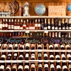 The Global Glass - A small portion of our global wine selection.