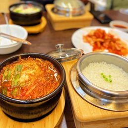 a variety of food items