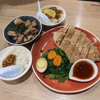 MonGa Cafe - Lu-Rou Fan, Popcorn Chicken, and Pork chop rice - Taiwanese Near Me - Bellevue, Washington MonGa Cafe - Lu-Rou Fan, Popcorn Chicken, and Pork chop rice - Taiwanese Near Me - Bellevue, Washington