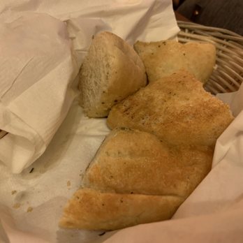 Strings Italian Cafe - Bread before entries. Moist on the inside, garlic flavor on the outside. - Italian Near Me - Merced, California Strings Italian Cafe - Bread before entries. Moist on the inside, garlic flavor on the outside. - Italian Near Me - Merced, California