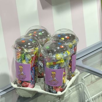 Jade's Snack Shoppe - Party Cups topped with Chocolate chocolate cookies with M&M's - Desserts Near Me - Brooklyn, New York