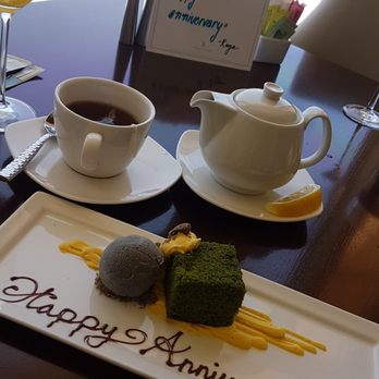 Raya - Matcha cake - Seafood Near Me - Dana Point, California