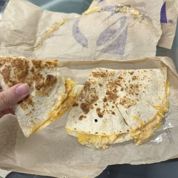 Taco Bell - Chicken Quesadilla - Fast Food Near Me - Daly City, California