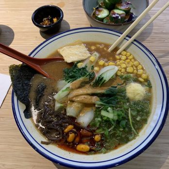 Ooink - Spicy vegetarian Miso .. felt spiceless - Ramen Near Me - Seattle, Washington Ooink - Spicy vegetarian Miso .. felt spiceless - Ramen Near Me - Seattle, Washington