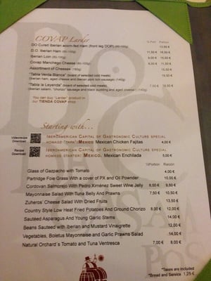 Menu photo 5 Bodegas Campos Córdoba, CO
