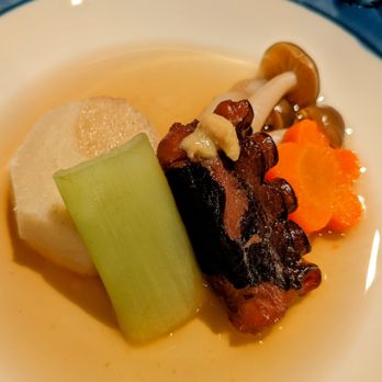 Ranzan - Slowly cooked octopus with simmered vegetables - Japanese Near Me - Redwood City, California Ranzan - Slowly cooked octopus with simmered vegetables - Japanese Near Me - Redwood City, California