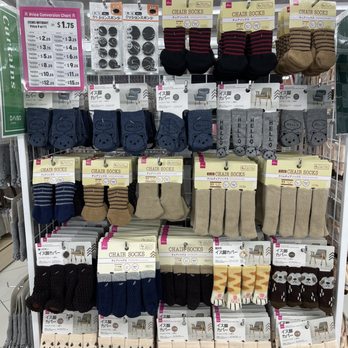 Daiso - Foot socks...for chairs and tables!!! Wow!!! - Discount Store Near Me - San Diego, California