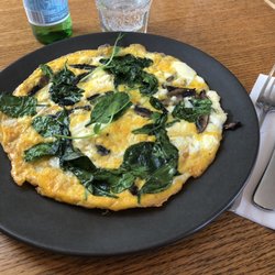 The Cup - Open omelette (without the capsicum and onion jam)