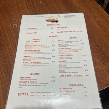Cantinho do Aziz - Menu - African Near Me - Lisbon, 11