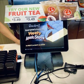 Chowking - Cashier station advertisement - Chinese Near Me - Vallejo, California