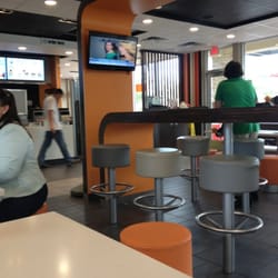 They must have done a renovation here new floors seats and tables.