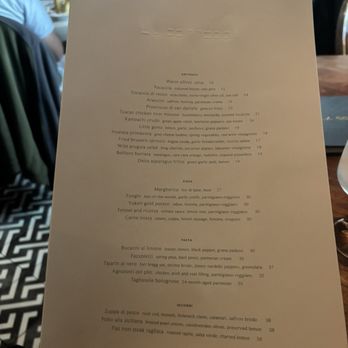 La Connessa - menu - Cocktail Bars Near Me - San Francisco, California