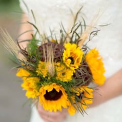 2 Crazy Girls - Sunflower Bride's Bouquet