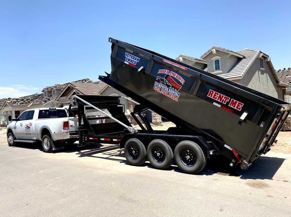 PROUD AMERICAN DUMPSTER RENTAL Updated August 2024 Request a Quote Surprise, Arizona