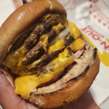 In-N-Out Burger - 4x4 with no lettuce. - Burgers Near Me - Long Beach, California