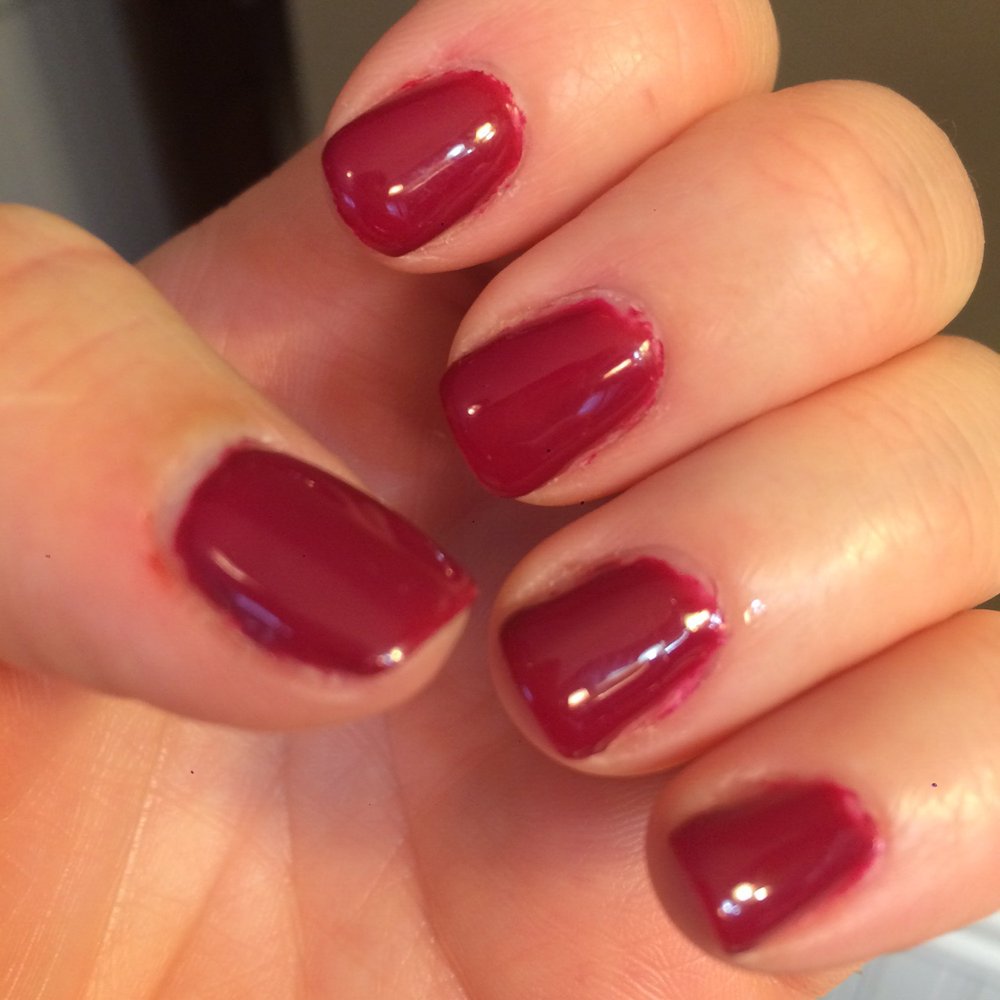 Awful! Looked like a child painted my nails. Awful! Looked like a child painted my nails.