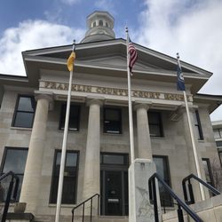 Franklin County Court House - The front of the building