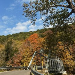 Beaver Creek State Park - Old metal bridge