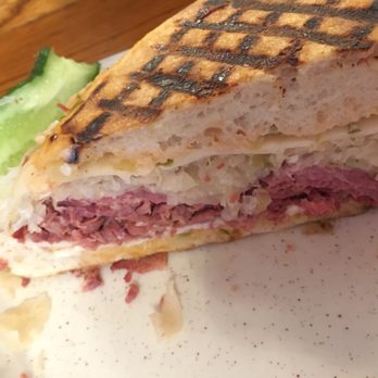 Sam LaGrassa's - Jumbo Reuben Sandwich on ciabatta bread - Delis Near Me - Boston, Massachusetts Sam LaGrassa's - Jumbo Reuben Sandwich on ciabatta bread - Delis Near Me - Boston, Massachusetts