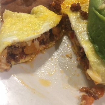 El Mexicano Grille - Inside the Mexican Omelete - Mexican Near Me - Ennis, Texas