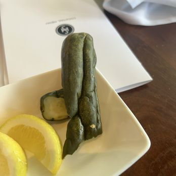 Summit House - Rotten pickle served with lobster roll - New American Near Me - Summit, New Jersey