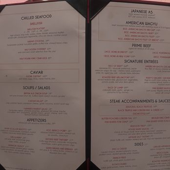 Gordon Ramsay Steak - menu july 25 - Steakhouses Near Me - Las Vegas, Nevada Gordon Ramsay Steak - menu july 25 - Steakhouses Near Me - Las Vegas, Nevada