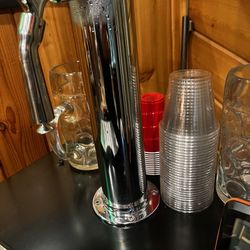 Beverage Factory - Beer tower installed