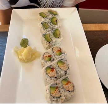 Ebisu Sushi And Thai - Real Crab California roll and avocado roll - Sushi Bars Near Me - Leesburg, Virginia