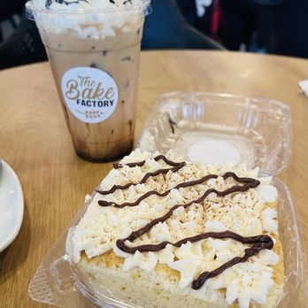 The Bake Factory - Iced chocolate latte and Nutella tres leches cake - Coffee & Tea Near Me - Virginia Beach, Virginia The Bake Factory - Iced chocolate latte and Nutella tres leches cake - Coffee & Tea Near Me - Virginia Beach, Virginia