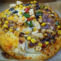 flatbread pizza - bbq