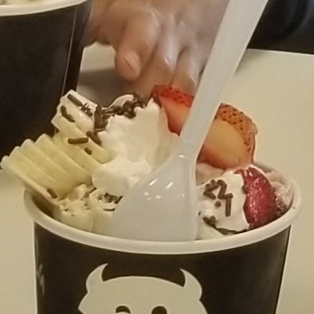Sweet Monster - Strawberry, Banana, Nutell Sundae - Ice Cream & Frozen Yogurt Near Me - Fort Wayne, Indiana