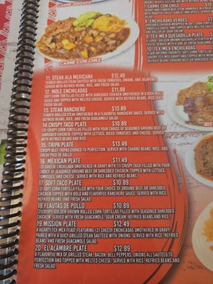 Menu photo 4 4 Missions Cafe San Antonio, TX