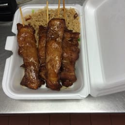 General Taos Chicken Pork Fried Rice