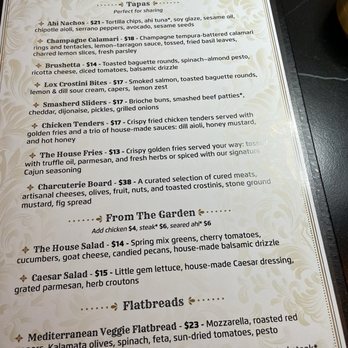 Champagne & Chocolate - The evening menu - Chocolatiers & Shops Near Me - Reno, Nevada