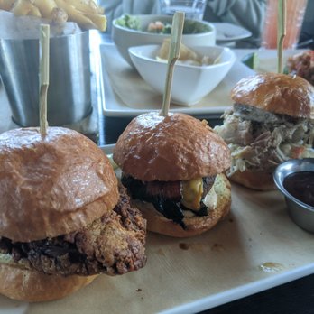 Flights Restaurant And Bar - Slider Flight - 3 stars. Sat afternoon 2023-02-11 - New American Near Me - Burlingame, California Flights Restaurant And Bar - Slider Flight - 3 stars. Sat afternoon 2023-02-11 - New American Near Me - Burlingame, California