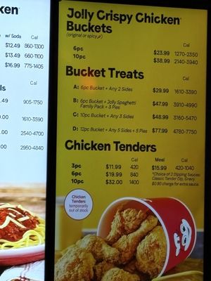 Menu photo 2 Jollibee Mississauga, AB