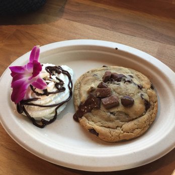 Rekindle Coffee - At "Rekindle Caffe" they served my homemade cookie warmed with a side of fresh homemade whip cream topped with a real orchid Thank you - Cafes Near Me - Orange, California Rekindle Coffee - At "Rekindle Caffe" they served my homemade cookie warmed with a side of fresh homemade whip cream topped with a real orchid Thank you - Cafes Near Me - Orange, California