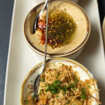 Ciudad - Dip trio: hummus, baba ganoush, labneh - Tapas/Small Plates Near Me - Seattle, Washington