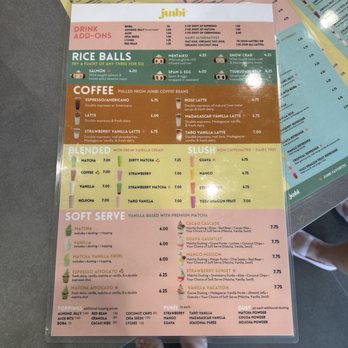 Junbi - Menu - Coffee & Tea Near Me - Portland, Oregon Junbi - Menu - Coffee & Tea Near Me - Portland, Oregon