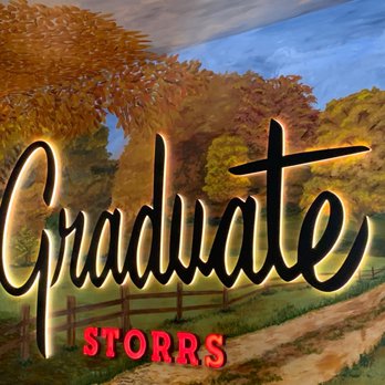 Graduate by Hilton Storrs - Mural behind reception - Hotels Near Me - Storrs, Connecticut