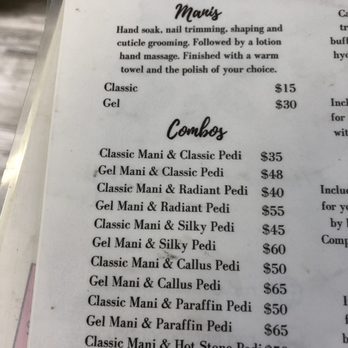 Radiant Nails Spa - Nail Menu - Waxing Near Me - San Bruno, California Radiant Nails Spa - Nail Menu - Waxing Near Me - San Bruno, California