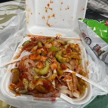 La Flor De Michoacan - a take out box of food - Ice Cream & Frozen Yogurt Near Me - Las Vegas, Nevada