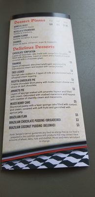 Menu photo 3 Sampa's Pizza Cafe Marina del Rey, CA Menu photo 3 Sampa's Pizza Cafe Marina del Rey, CA
