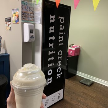 Paint Creek Nutrition - Coconut cream pie meal replacement shake - Juice Bars & Smoothies Near Me - Rochester, Michigan Paint Creek Nutrition - Coconut cream pie meal replacement shake - Juice Bars & Smoothies Near Me - Rochester, Michigan
