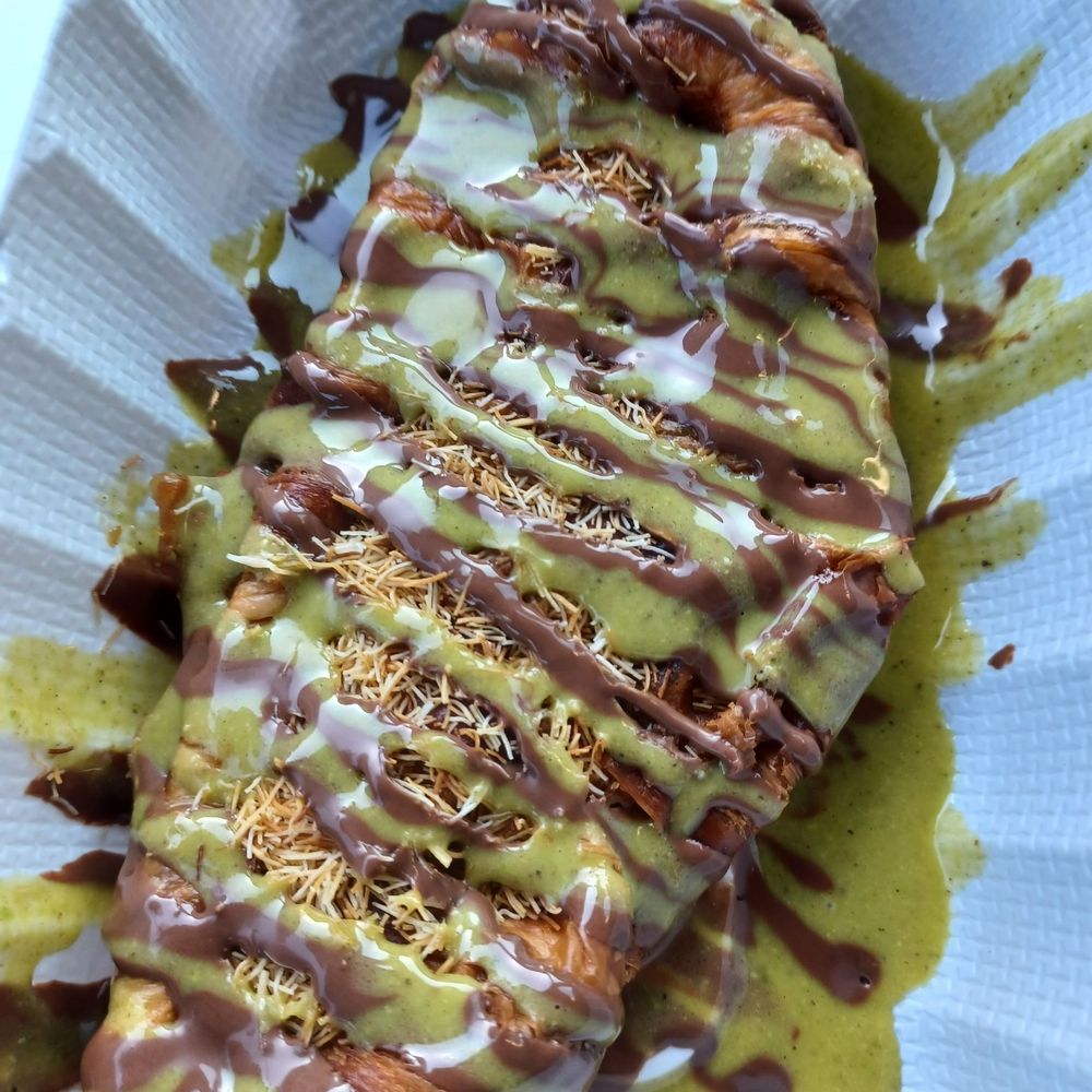 Chai Master - Dubai chocolate croffle - Coffee & Tea Near Me - Los Alamitos, California