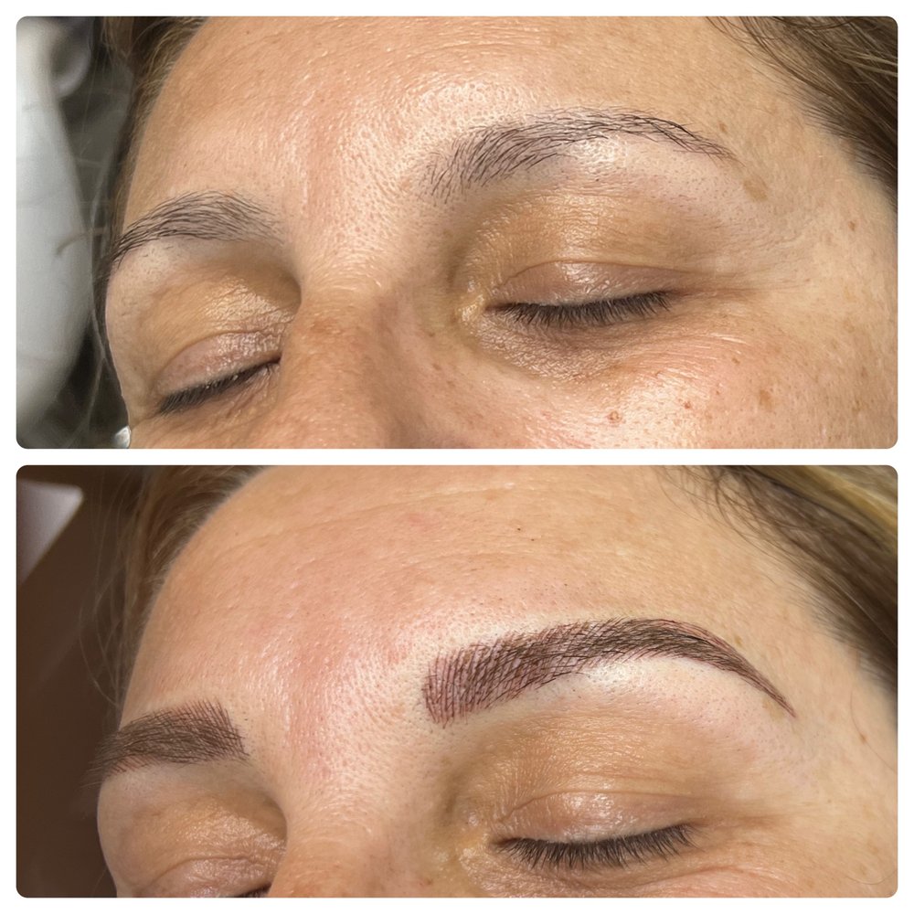 Sarita's Threading Logo