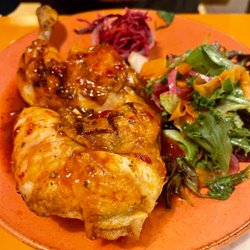 Las Iguanas - Peri peri chicken w/ salad