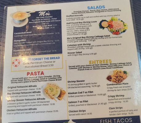 Menu photo 8 Mo's Seafood & Chowder Cannon Beach, OR Menu photo 8 Mo's Seafood & Chowder Cannon Beach, OR
