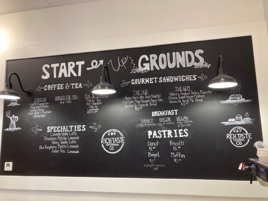 Menu photo 1 Startup Grounds Dayton, OH